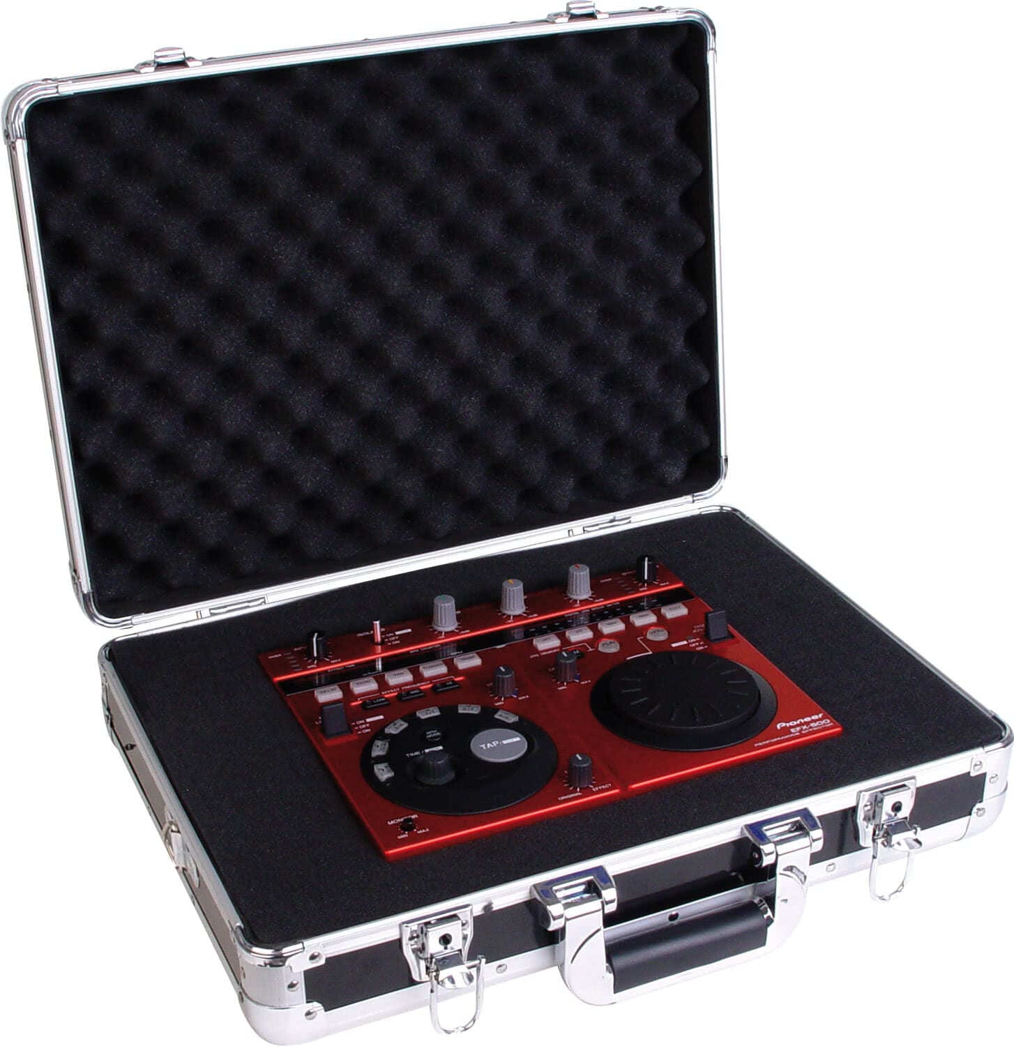 Zomo Flightcase UNI-1 XT negru, vedere din spate