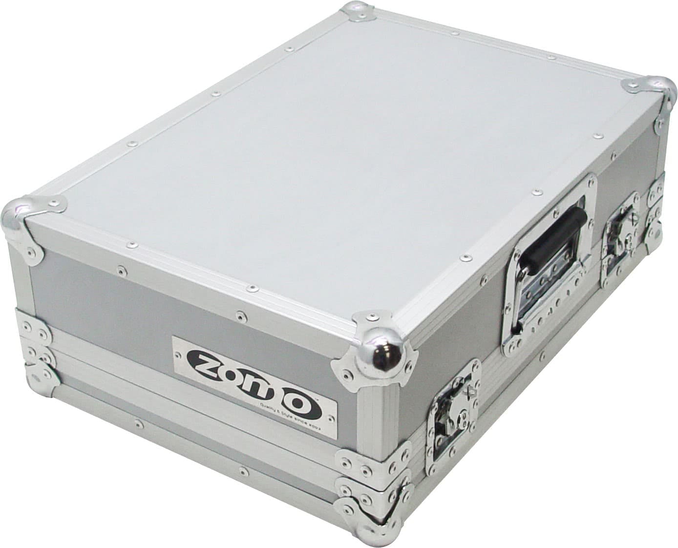 Zomo Flightcase PC-200/2 argintiu, vedere de ansamblu