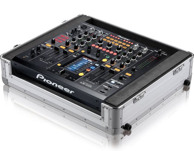 Zomo Flightcase DJM-2000 argintiu, vedere de ansamblu
