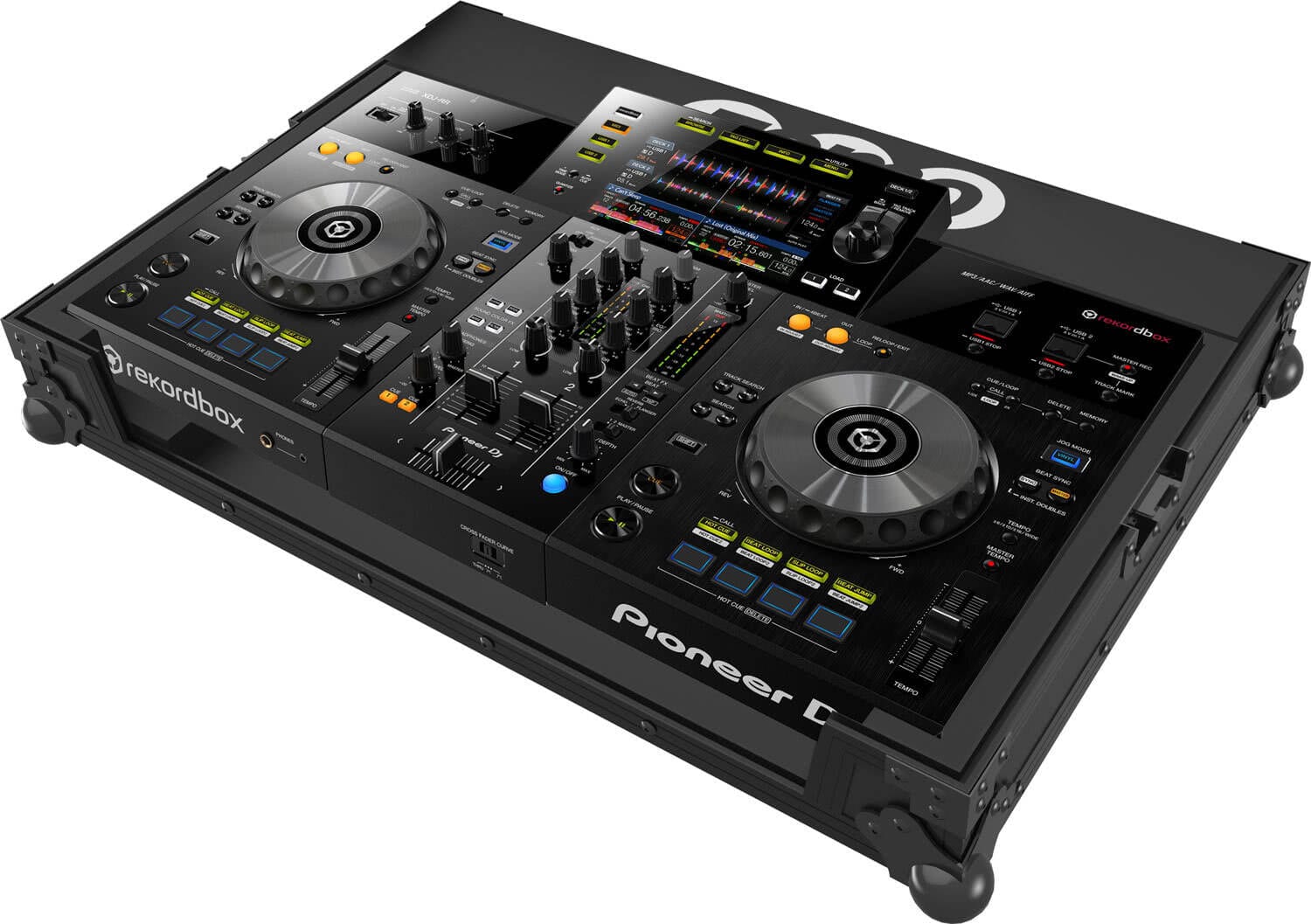 Zomo Flightcase P-XDJ-RR NSE negru pentru Pioneer DJ XDJ-RR, vedere de ansamblu