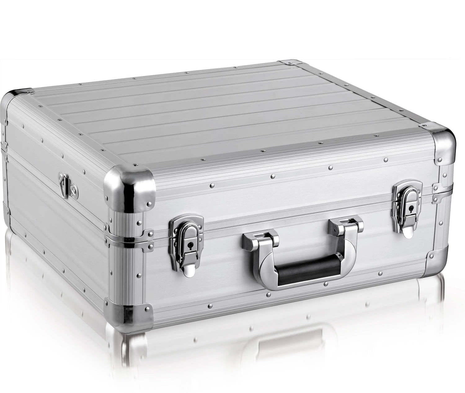 Zomo Flightcase CDJ-13 XT argintiu, vedere de ansamblu