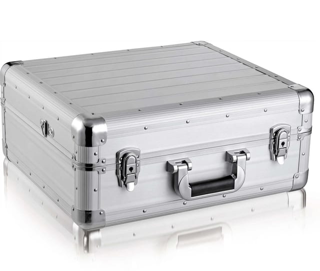 Zomo Flightcase CDJ-13 XT argintiu, vedere de ansamblu