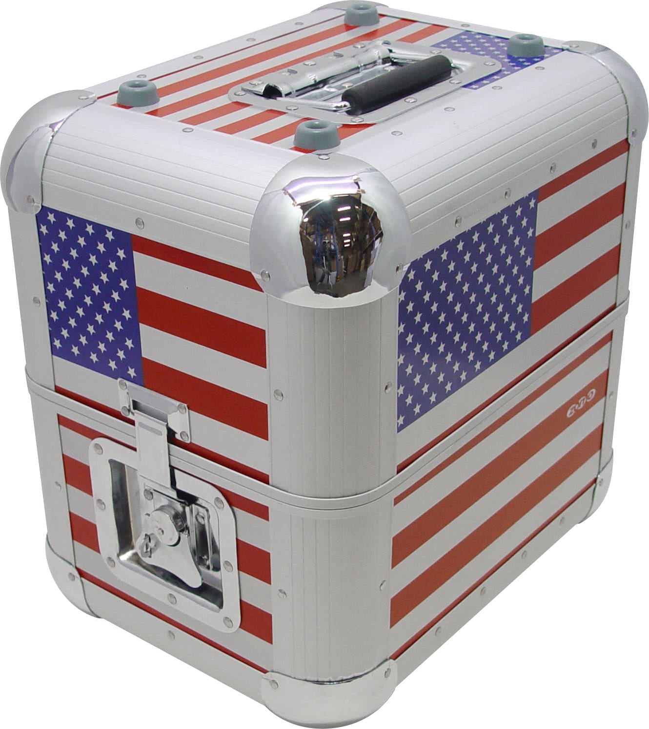 Zomo Recordcase MP-80 XT USA-Flag, vedere frontală a carcasei