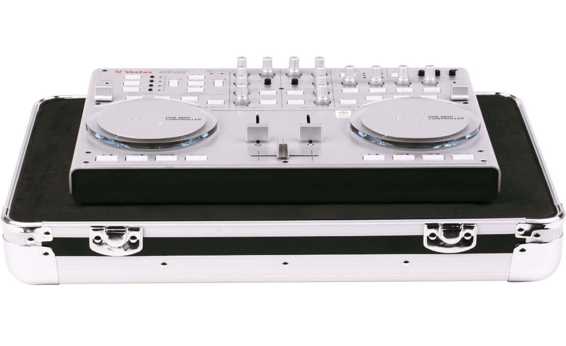 Zomo Flightcase VC-1 XT negru, detaliu de colț și mâner