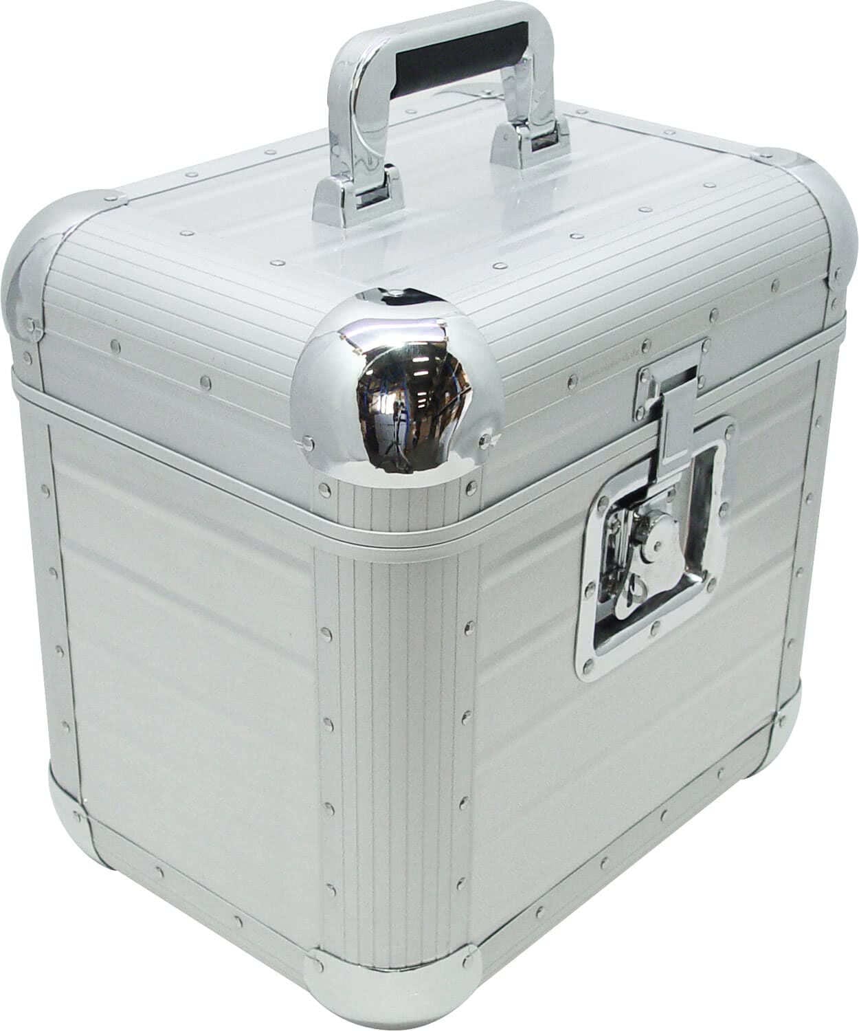 Zomo Recordcase RP-80 XT argintiu, flightcase pentru discuri vinil