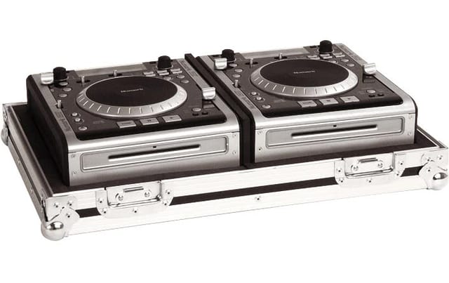 Zomo Flightcase iCDX/2 roșu, vedere generală a carcasei închise