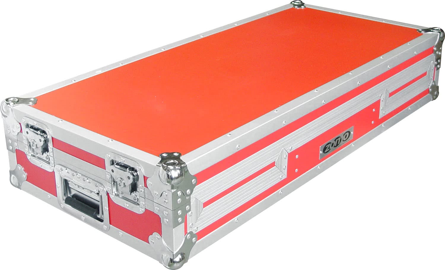 Zomo Flightcase P-800/12 roșu, vedere de ansamblu a carcasei închise