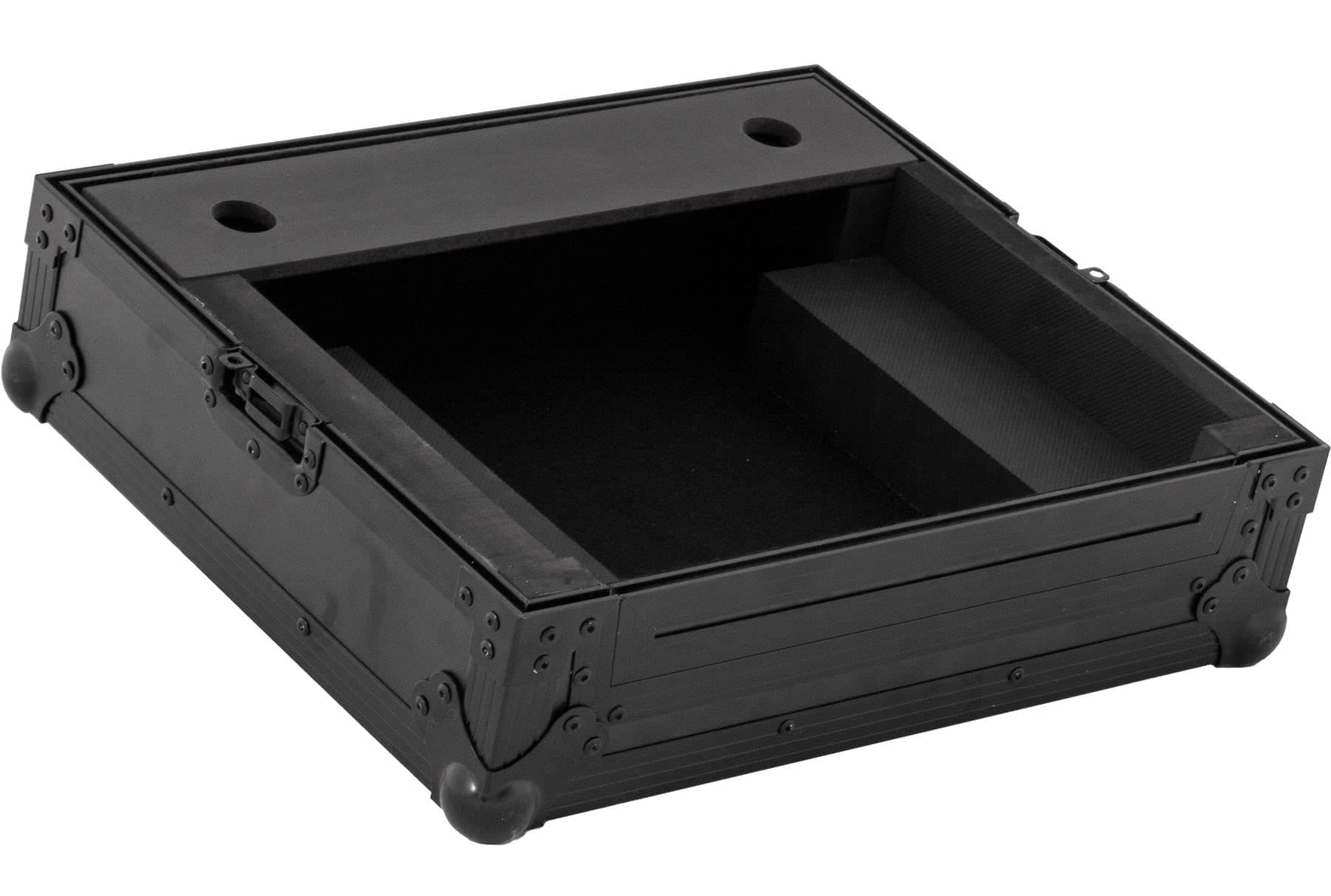 Zomo Flightcase D-Prime-GO NSE din unghi, cu închizători tip fluture și colțuri tip bilă