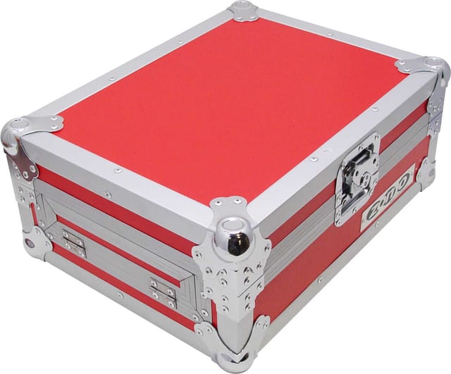 Zomo Flightcase PC-800 roșu, vedere generală din față