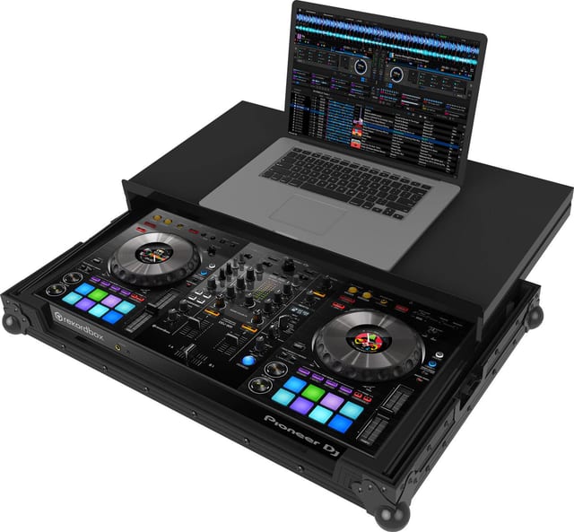 Zomo Flightcase P-DDJ-800 Plus NSE negru, vedere generală din față