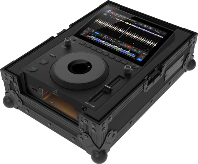 Zomo Flightcase A-CDJ1500X NSE negru, vedere de ansamblu cu capacul închis