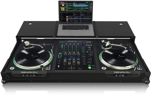 Flightcase Zomo VLX-1800 Plus NSE negru pentru Denon Prime Series, vedere de ansamblu
