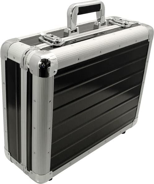 Flightcase Zomo CD-MK3 XT argintiu, vedere din lateral