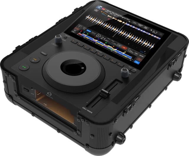 Zomo Flightcase MFC-1500X negru, vedere generală, pentru AlphaTheta CDJ-1500X
