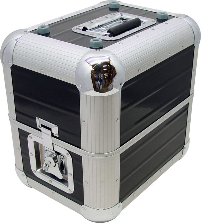 Zomo Recordcase MP-80 XT negru, vedere frontală