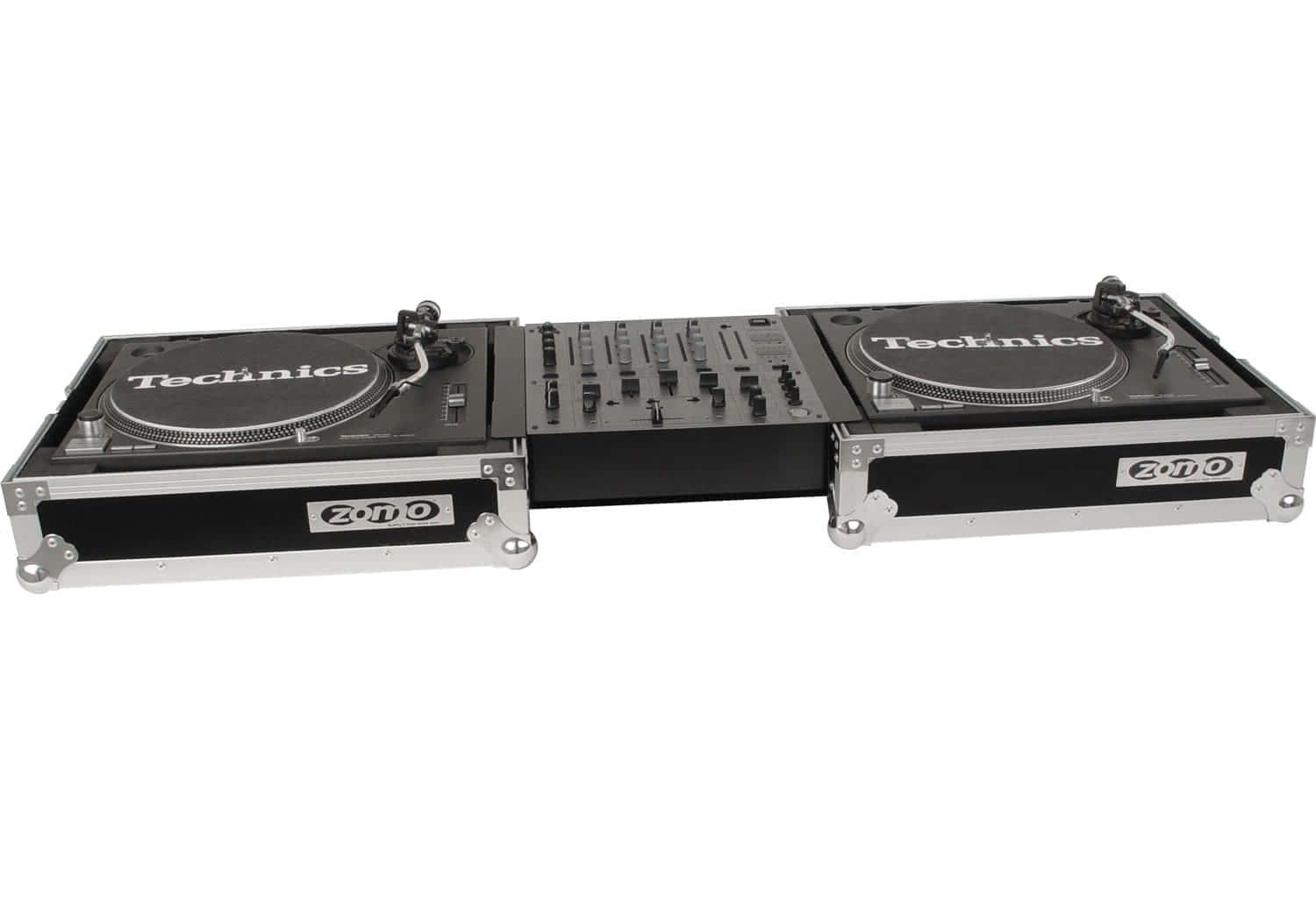 Zomo Battle Bridge B-3 cu mixer de 12 inch, detaliu de montaj