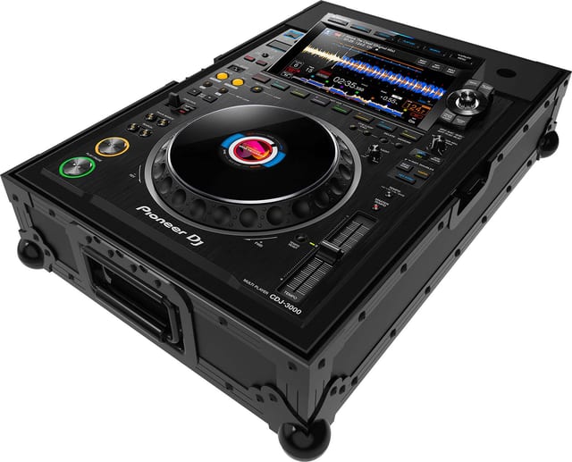 Flightcase Zomo P-CDJ-3000 NSE negru, vedere frontală, închis