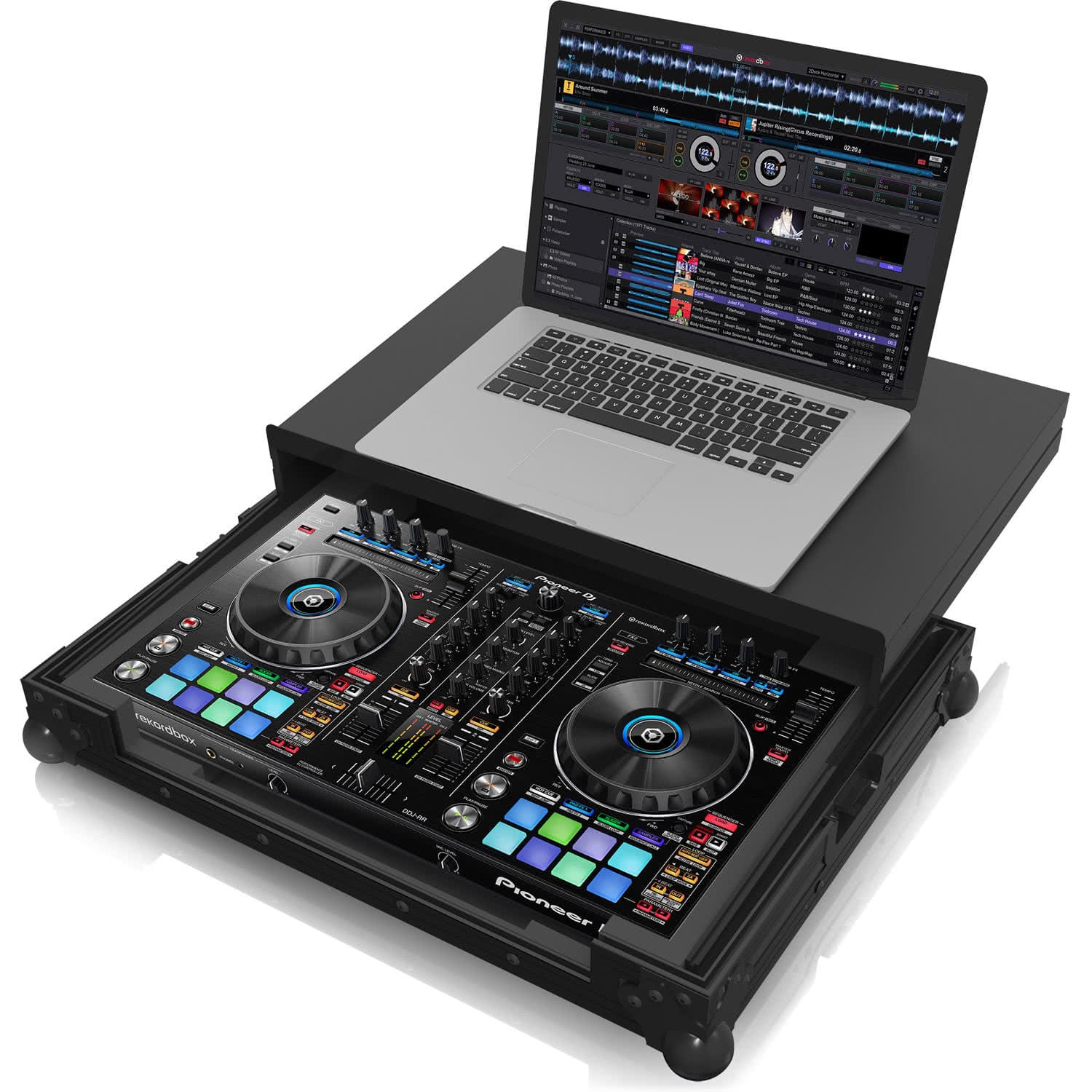 Zomo Flightcase P-DDJ-RR Plus NSE negru, vedere generală