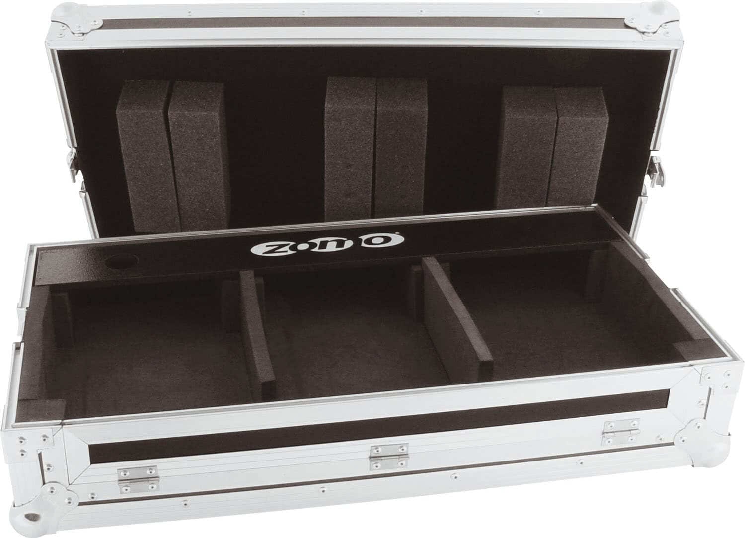 Zomo Flightcase Set 120 violet, detaliu al carcaselor