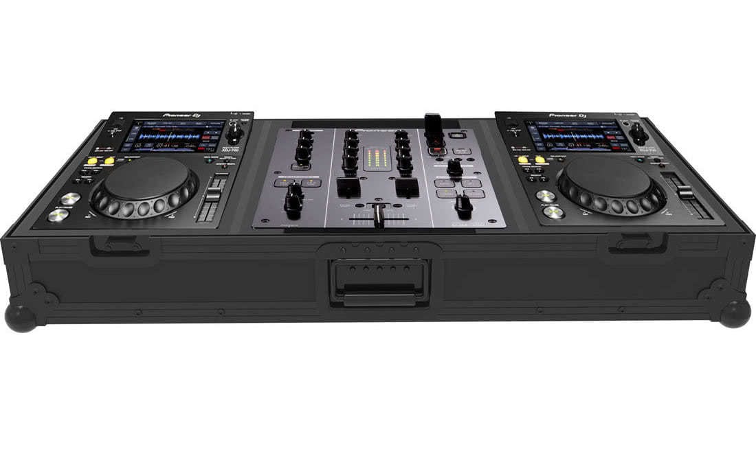 Zomo Flightcase Set-750 NSE negru mat, vedere de ansamblu