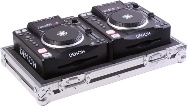 Flightcase Zomo DN-1000 argintiu, vedere generală din față