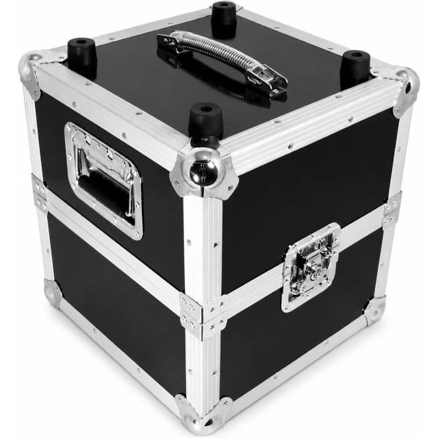Zomo Recordcase MP-100 V.2 negru, flightcase pentru vinil, vedere generală