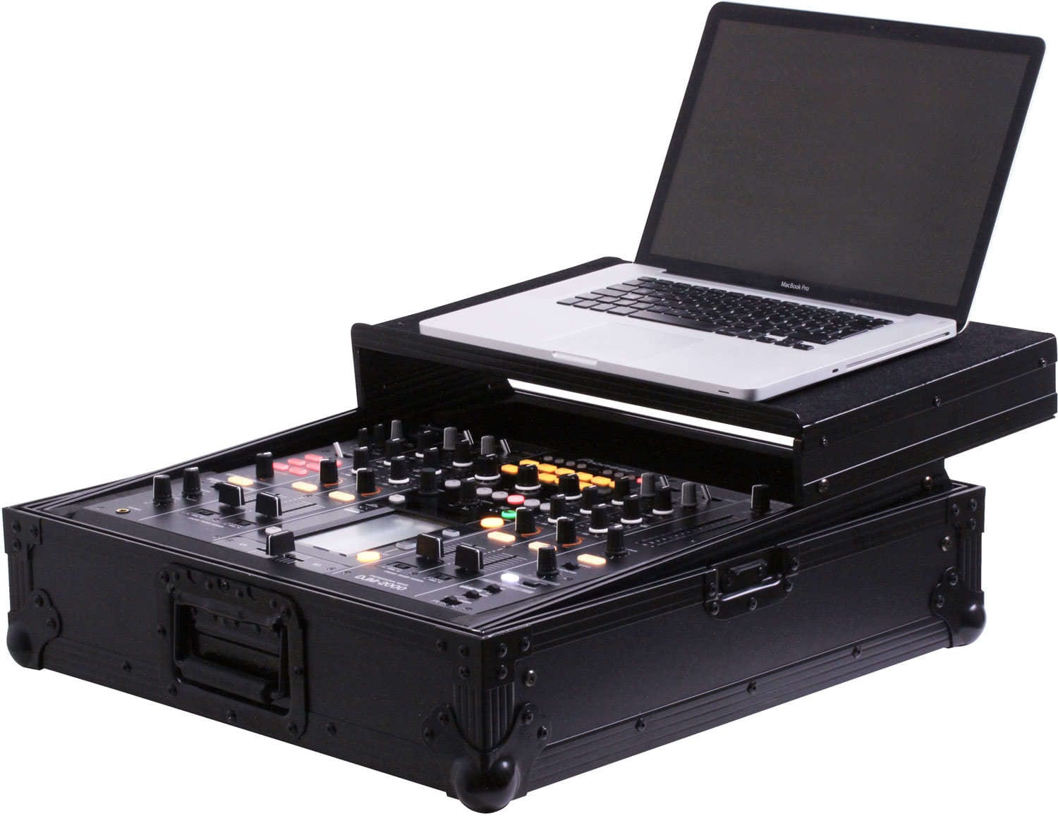 Zomo Flightcase PM-2000 Plus NSE negru, vedere din față
