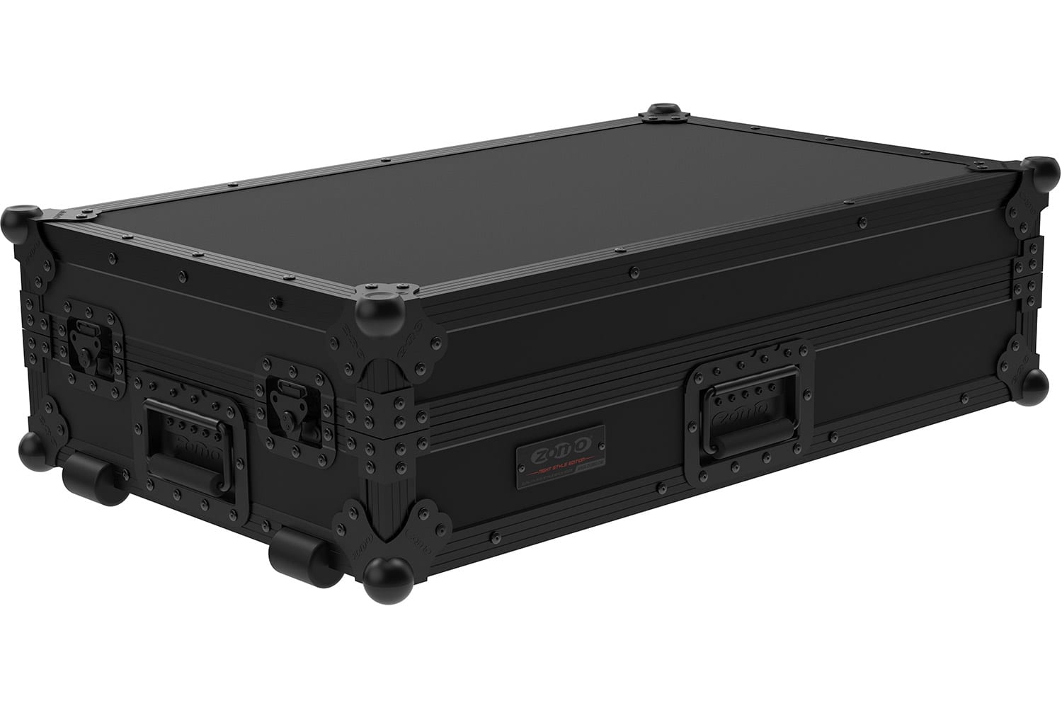 Zomo Flightcase P-DDJ-REV5 Plus NSE negru, detaliu al capacului și al închizătoarelor