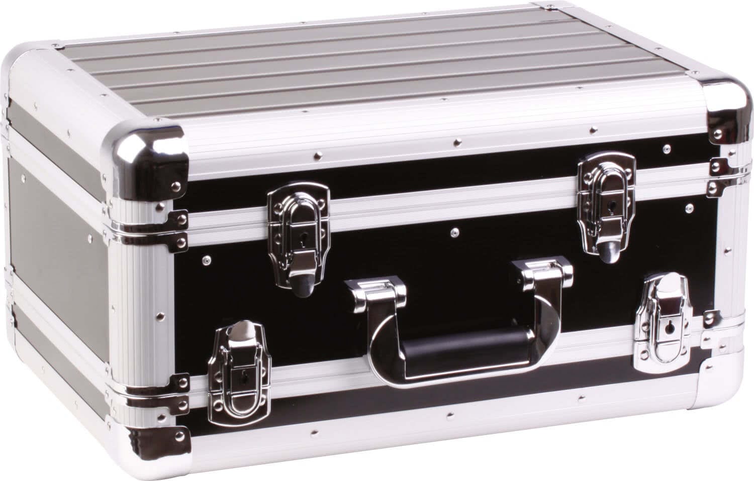 Zomo Flightcase VC-2 XT argintiu, vedere laterală a carcasei