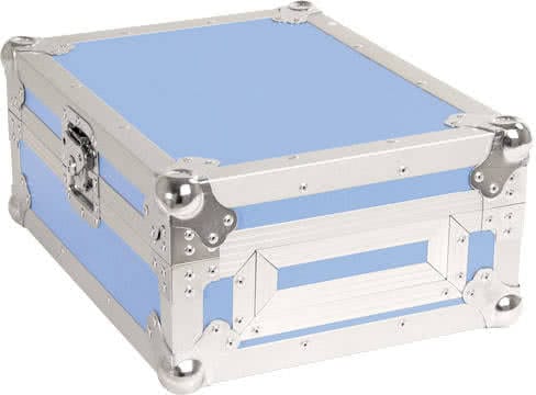Flightcase Zomo DN-3500 albastru, vedere frontală
