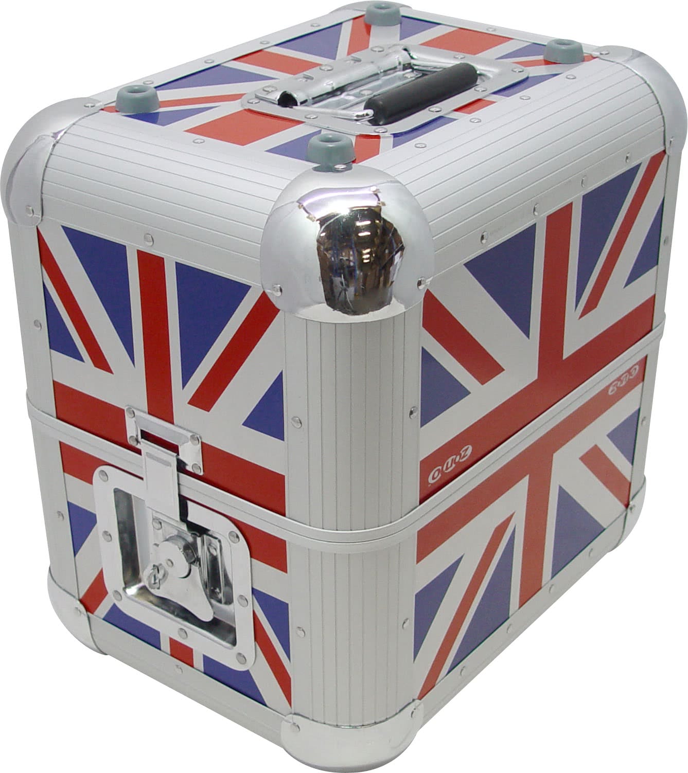 Zomo Recordcase MP-80 XT UK-Flag, vedere frontală