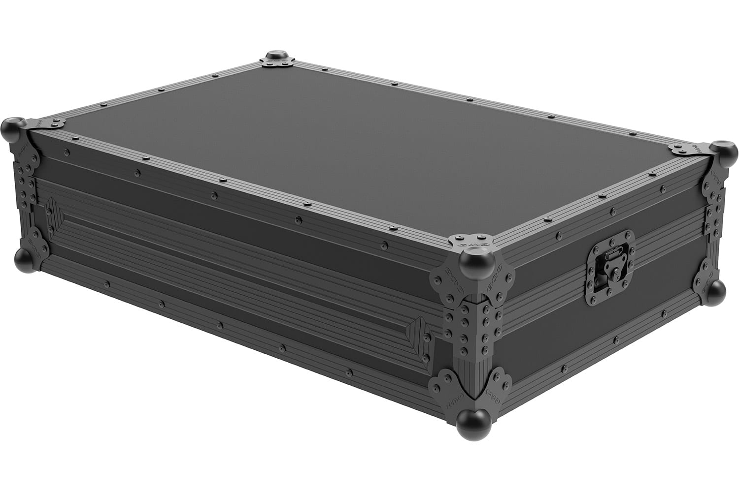 Flightcase Zomo Rane Performer Plus NSE cu capacul deschis și controllerul în interior