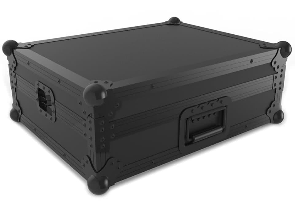 Zomo Flightcase XDJ-700 NSE, detaliu al profilelor și al protecțiilor de colț